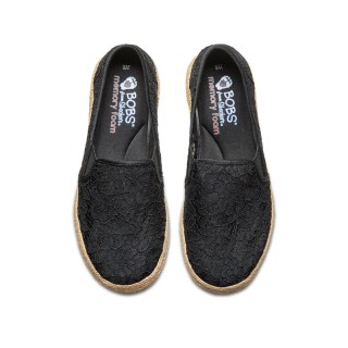 Skechers斯凯奇蕾丝花纹渔夫鞋单鞋女士豆豆鞋休闲乐福鞋66666184 39 薄荷色/MNT