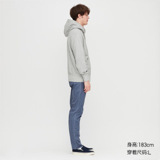 优衣库 男装 连帽拉链运动开衫(长袖)(卫衣) 419503 UNIQLO 160/76A/XS 69 藏青色