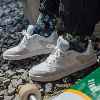 Nike耐克官方NIKE SB ALLEYOOP男/女滑板鞋夏季小白鞋CJ0882 36.5 001黑/白色/黑