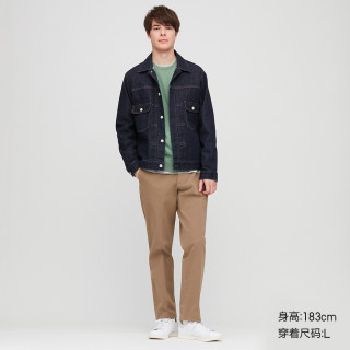 优衣库 男装/女装 牛仔茄克(水洗产品) 425030 UNIQLO 185/112C/XXL 63 天蓝色