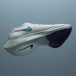 Nike 耐克官方NIKE ZOOMX VAPORFLY NEXT% 男/女跑步鞋 AO4568 36 300电子绿/黑/冰番石榴色