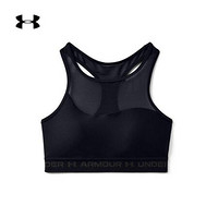 安德玛官方UA Crossback女子运动内衣—中强度Under Armour1360307 黑色001 S