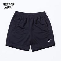 Reebok锐步 运动经典81 JERSEY SHORTS男女夏季短裤五分裤GI7156 GI7155_黑色 A/XL