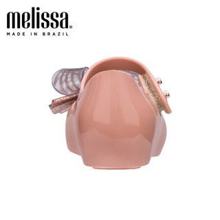 mini melissa 梅丽莎  sweet VI2020春夏新品小童平底单鞋32718 粉色/闪粉色 内长18.5cm