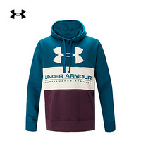 安德玛官方UA Performance男子运动连帽卫衣Under Armour1345598 蓝色417 XL