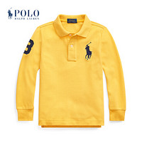 Ralph Lauren/拉夫劳伦男童 2020年秋季网布Polo衫33977 710-黄色 4