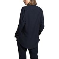 The North Face北面女士衬衫圆领纯色休闲职业上衣NF0A3XFM TNF BLACK L