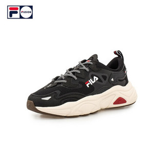 FILA FUSION斐乐老爹鞋男鞋火星鞋2020秋季新款复古休闲运动鞋 黑色-BK 44.5