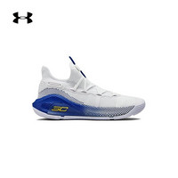 安德玛官方UA 库里Curry 6男子低帮运动篮球鞋Under Armour3020612 白色103 41