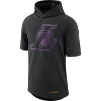 NBA-耐克 NIKE 洛杉矶湖人队 CTS HOODY 运动连帽短袖T恤 男 AT1428 图片色 M