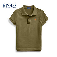 Ralph Lauren/拉夫劳伦女童 2020年春季网布Polo衫33532 300-绿色 S