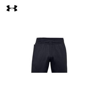 安德玛官方UA Armour男子抓绒运动长裤Under Armour1357121 黑色001 XXL