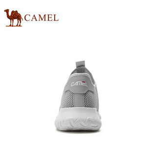 骆驼（CAMEL） 透气舒适运动轻盈休闲鞋男 A022303440 浅灰 40