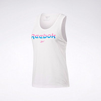 Reebok锐步 运动健身WOR MYT RBK Graphic Tank女子运动背心 FT0877_白色 A/M