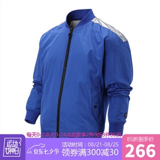 乐卡克公鸡18冬新品潮流印花休闲夹克外套男CY-5723183 宝蓝 S