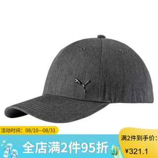 PUMA彪马棒球帽男帽女帽金属logo帽子021269 Peacoat One Size头围58.5厘米