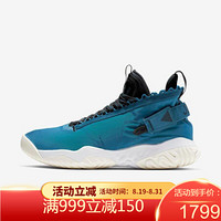 耐克Nike Jordan男鞋实战篮球鞋运动鞋BV1654 Green Abyss/Wht/Blk M 10.5 / W 12