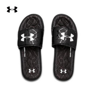 安德玛官方UA 男子运动拖鞋Under Armour3022713 黑色002 42.5