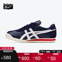 Onitsuka Tiger鬼塚虎板鞋运动休闲鞋男女鞋复古TIGER CORSAIR 1183A357-400藏青色 37.5