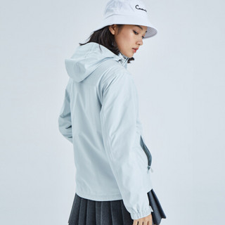 日高（NIKKO）新品三合一冲锋衣女抓绒内胆 防水外套防雨户外登山服百塔上衣 砾石灰 XL(女)