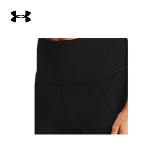 安德玛官方UA RUSH ColdGear女子运动紧身裤Under Armour1356391 黑色001 L