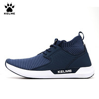 KELME/卡尔美运动鞋男鞋春新款韩版时尚休闲鞋黑色跑步鞋 66831200 蓝色 42.5