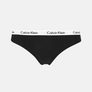 卡尔文·克莱恩 Calvin Klein CK UNDERWEAR 2020秋冬款 女装时尚弹力性感三角内裤 D1618D 001-黑色 L