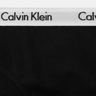 卡尔文·克莱恩 Calvin Klein CK UNDERWEAR 2020秋冬款 女装时尚弹力性感三角内裤 D1618D 001-黑色 L
