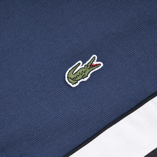 LACOSTE 拉科斯特 男士印花透气休闲短袖POLO衫YH4894 深蓝色03