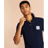 Brooks Brothers 布克兄弟 Cotton Pique Patch Polo衫