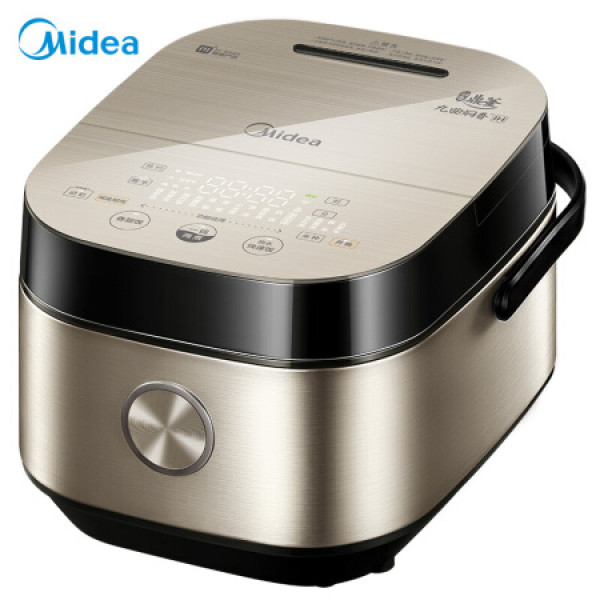 商品美的(midea)高端智能ih低糖电饭煲立体加热4l智能预约九曲焖香