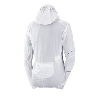 萨洛蒙（Salomon）女款皮肤衣 ELEVATE AERO FZ HOODIE W 白色 C10274 XL