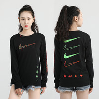 NIKE耐克长袖T恤2020夏季新款大logo透气潮流休闲运动卫衣套头衫