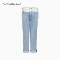 CK JEANS 2020秋冬 女装中腰男友版牛仔裤CK JEANS061 J214669 1AA-浅蓝色 27