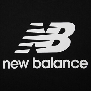 new balance 男子运动T恤 AMT01575 黑色 XXL