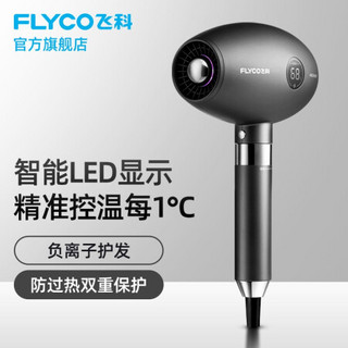 FLYCO 飞科 FH6288 电吹风 黑色