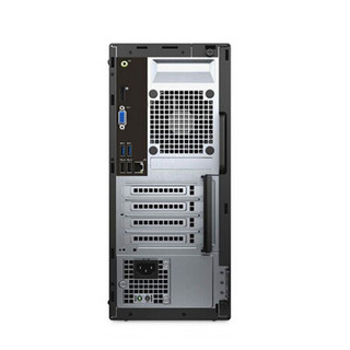 DELL 戴尔 OptiPlex 7070 MT 九代酷睿版 商务台式机 黑色 (酷睿i7-9700、GTX 1650 4G、8GB、256GB SSD+1TB HDD、风冷)