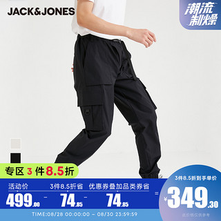 JackJones杰克琼斯秋季男潮酷休闲防泼水工装风休闲裤220314046