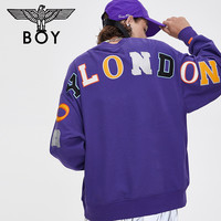BOY LONDON卫衣男2020秋款彩色英文字母印花男女同款B203NB608409