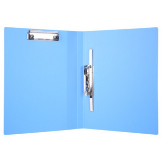 晨光(M&G)文具A4蓝色长押夹加板夹 文件夹 新锐系列办公资料夹 单个装ADM95089