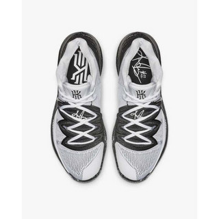 Nike耐克男鞋Air Zoom Turbo技术缓冲中帮网面休闲运动篮球鞋AO2918 White/Black 8.5