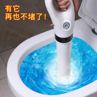 下水道疏通器家用捅马桶厕所管道堵塞万能神器一炮通高压专用工具