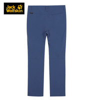 Jack Wolfskin/狼爪官方男裤春秋新款户外防风休闲运动软壳冲锋长裤1503771 1503771-1588/浩瀚蓝 52