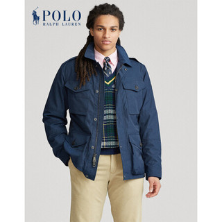 Ralph Lauren/拉夫劳伦男装 2020年春季四口袋牛津布夹克11933 410-海军蓝 S