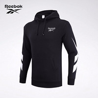 Reebok锐步 运动经典CL X MU VT HOOD男女连帽卫衣GL1279 GL1281_黑色 A/2XL