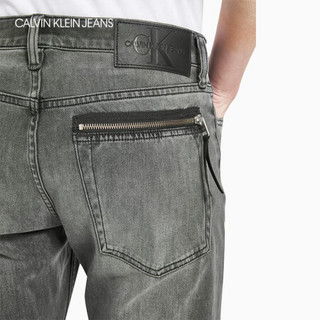 CK JEANS 2020秋冬新款 男装修身版时尚牛仔裤CK JEANS026 J316850 1BZ-灰色 30