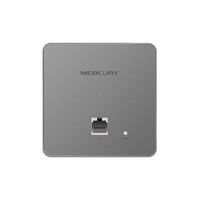 MERCURY 水星网络 双频1200M 千兆无线AP Wi-Fi 5（802.11ac）POE 深空灰