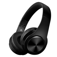 GYSFONE 小米Pro15 2020款无线蓝牙耳机头戴式Ruby重低音游戏带麦插卡降噪手机电脑 纯黑色