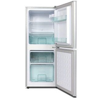 志高（CHIGO）冰箱小型 迷你小冰箱家用宿舍冷藏冷冻 节能电冰箱送货上门 BCD-92A162 【92升一级能效拉丝银】