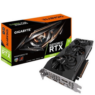 技嘉（GIGABYTE）RTX2080Ti  11G 游戏显卡AORUS大小雕/预RTX3080TI (套装)RTX2080Ti WF3+750W电源